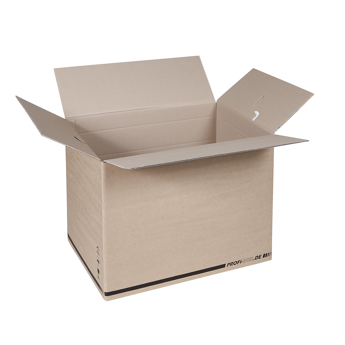 Professional boxes, made of double fluted cardboard, internal dimensions 574 x 376 x 418 mm, FEFCO 0216, pack of 50-7