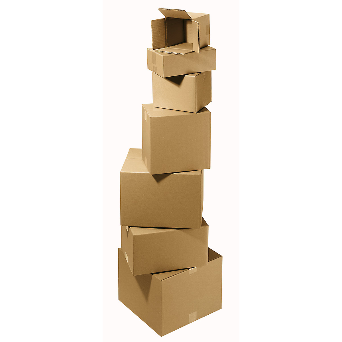 Folding cardboard box, FEFCO 0201 (Product illustration 57)-56