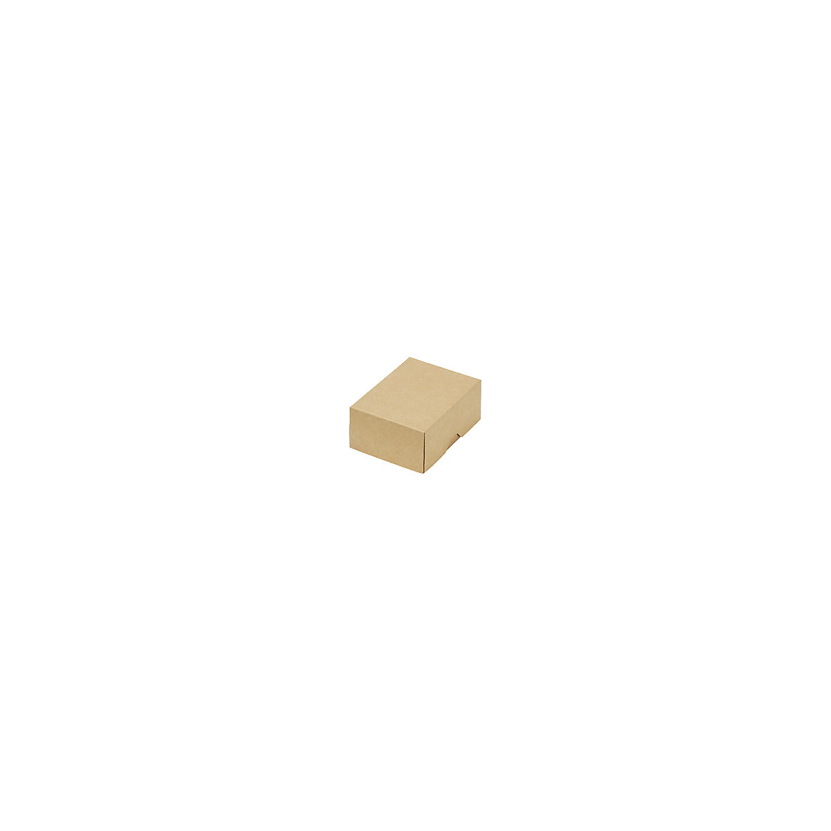 Cardboard box with push-on lid - ratioform terra