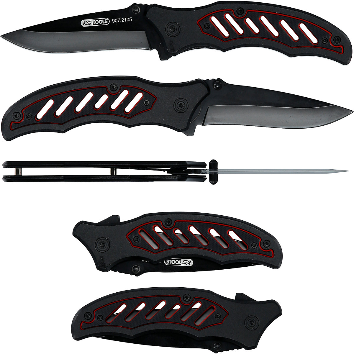 Folding knife with locking mechanism – KS Tools (Product illustration 4)-3