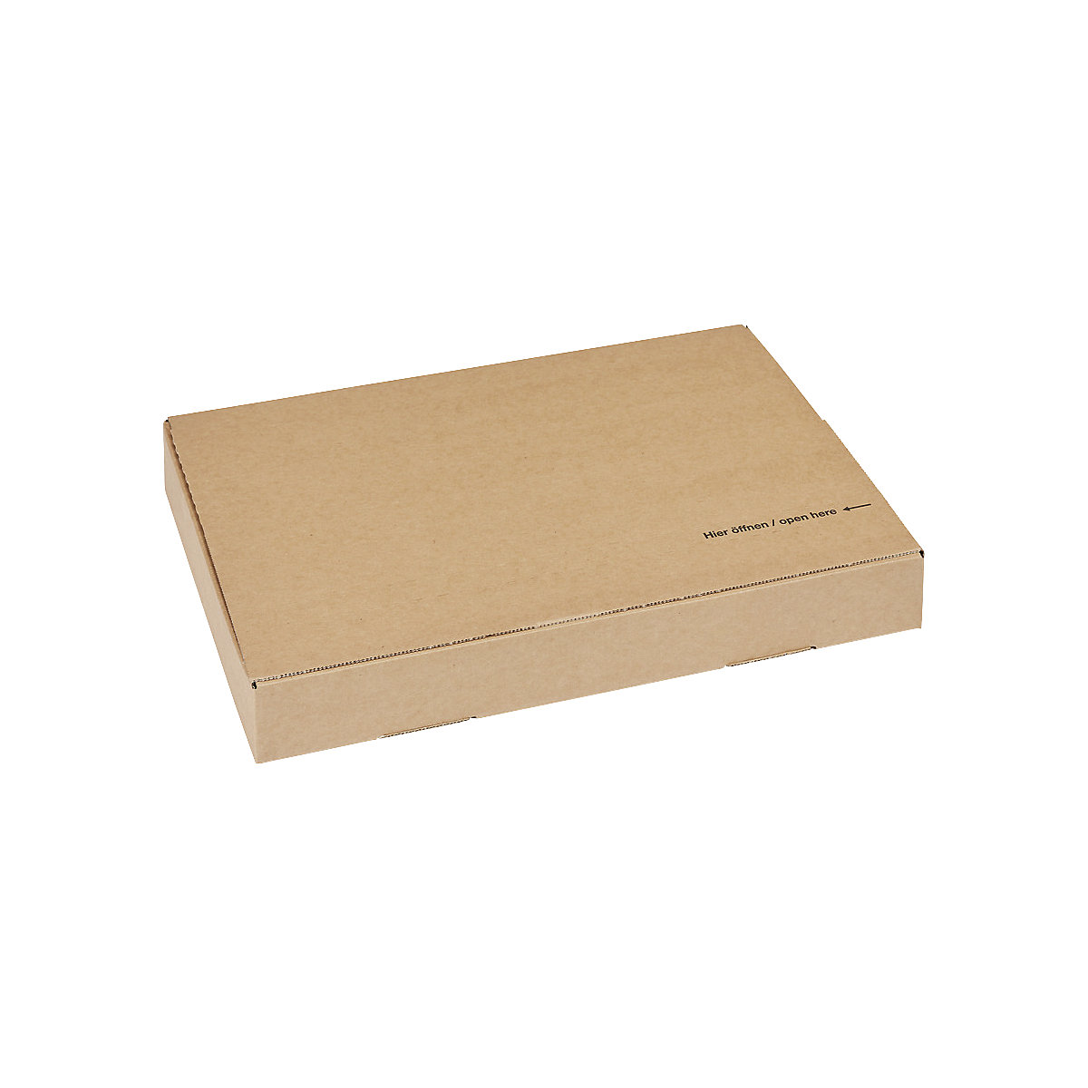 Scatola in cartone flow Plus, a onda singola, lungh. x largh. x alt. 348 x 245 x 43 mm, a partire da 12 pz.