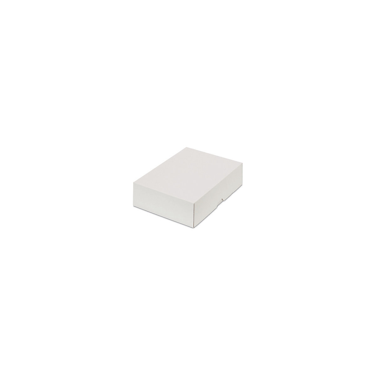 Boîte cloche, deux parties, dim. int. 227 x 155 x 55 mm, A5, blanc, à partir de 30 pièces-1