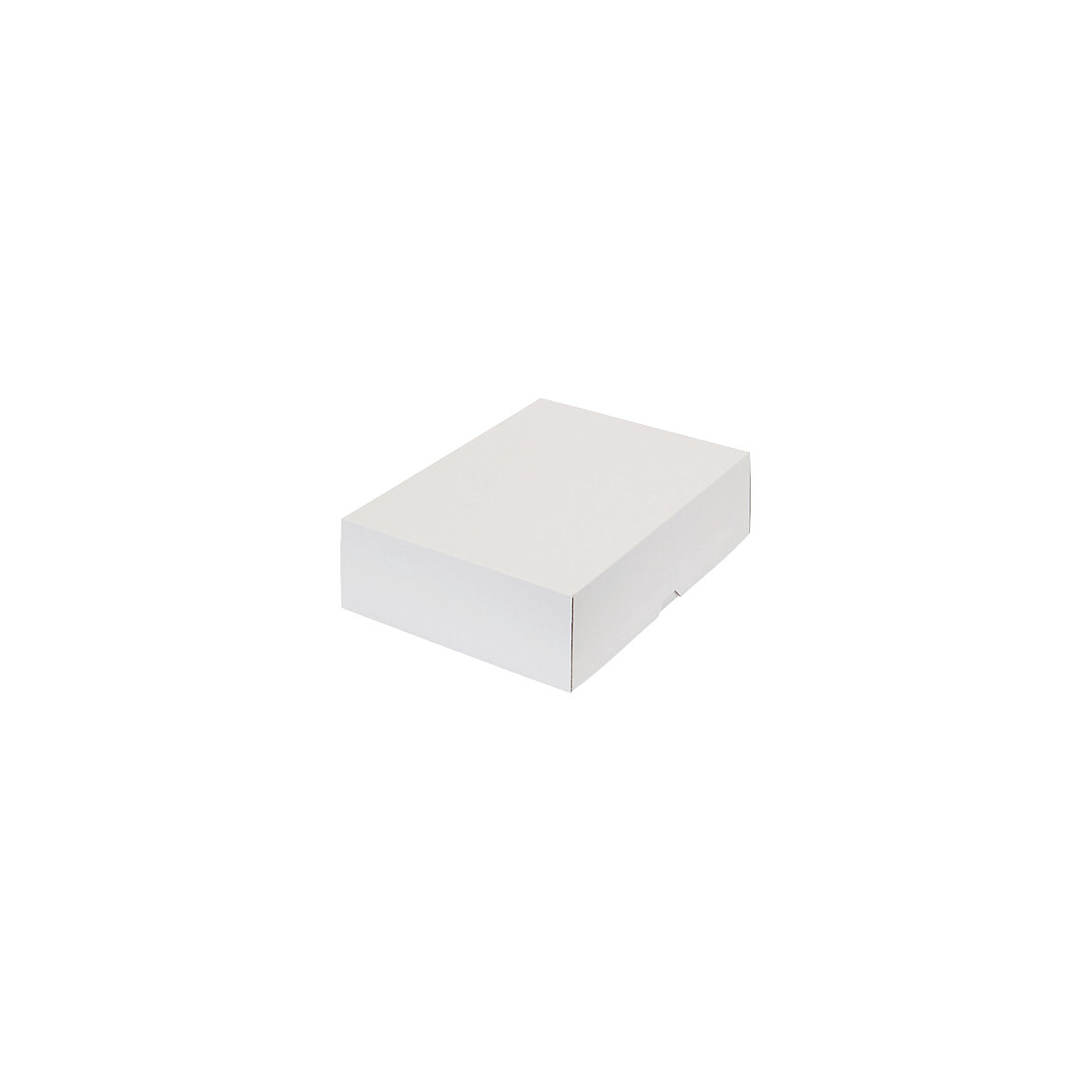 Boîte cloche, deux parties, dim. int. 302 x 213 x 80 mm, A4, blanc, à partir de 100 pièces-4