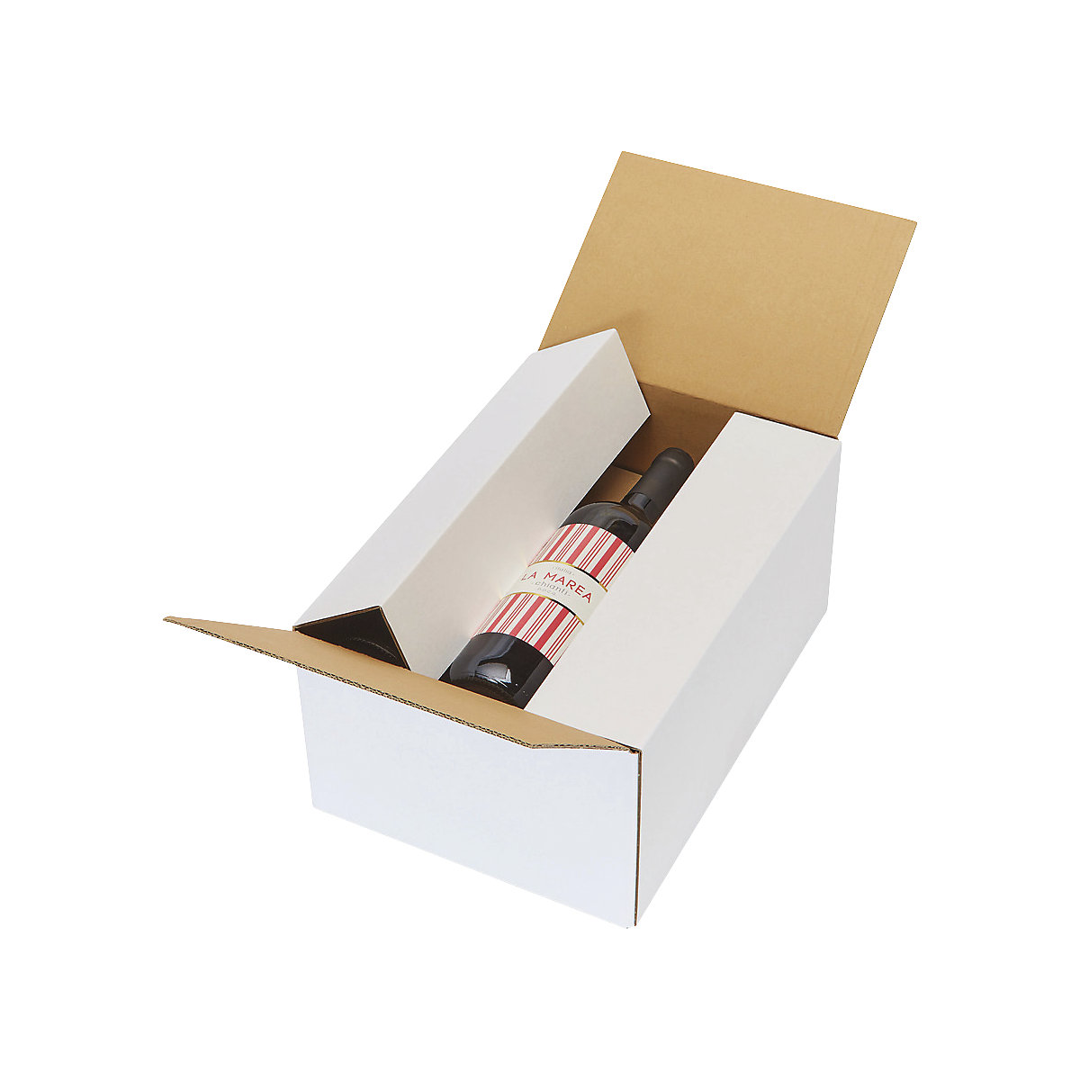 Carton pour bouteilles de vin, couché (Illustration du produit 2)-1