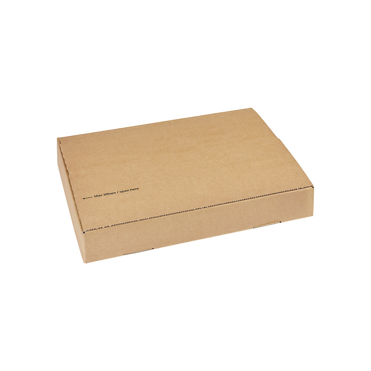 Carton Speedbox Plus – flow, simple cannelure, L x l x h 386 x 285 x 50 mm, à partir de 50 pièces-5
