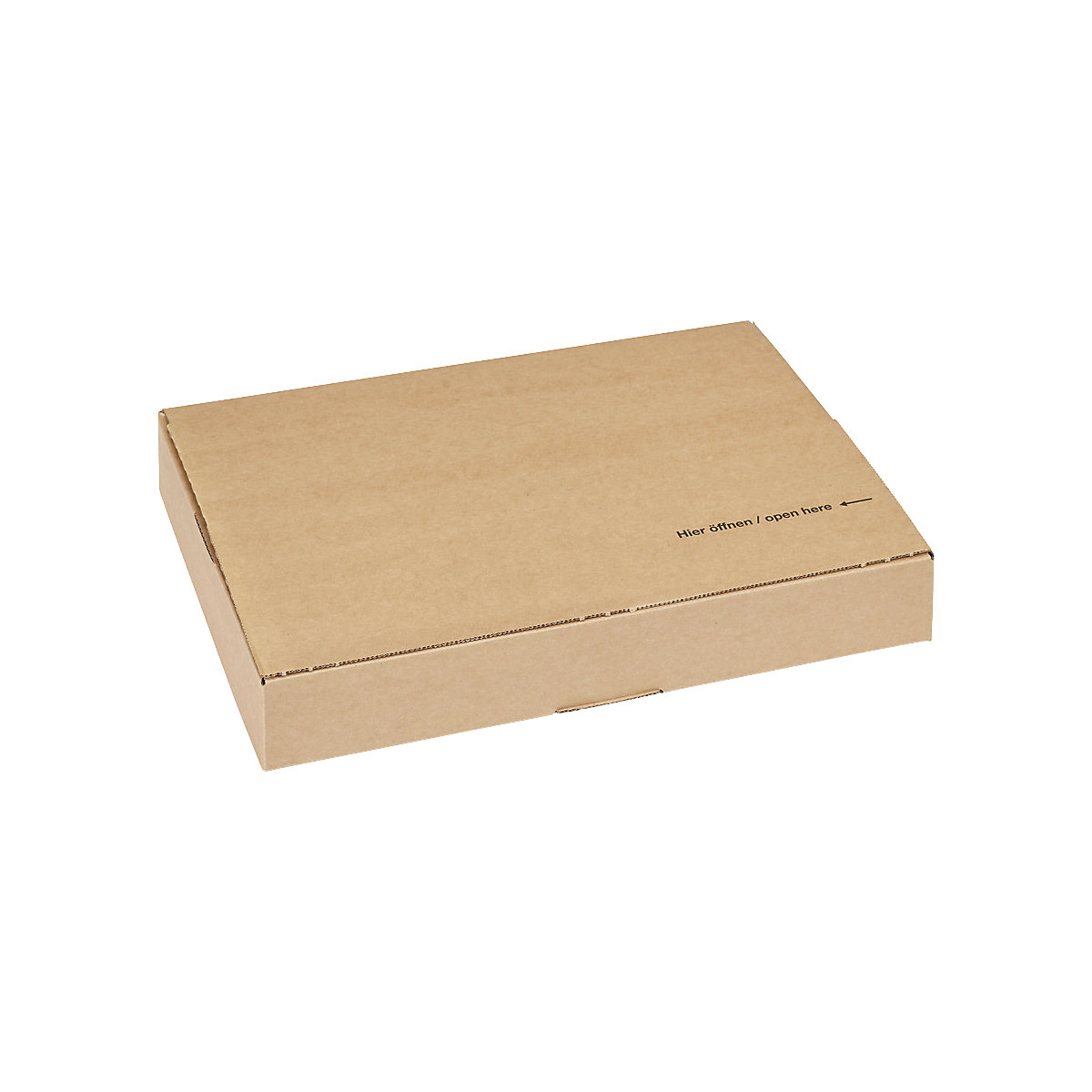 Carton Speedbox Plus – flow, simple cannelure, L x l x h 302 x 215 x 43 mm, à partir de 100 pièces-1