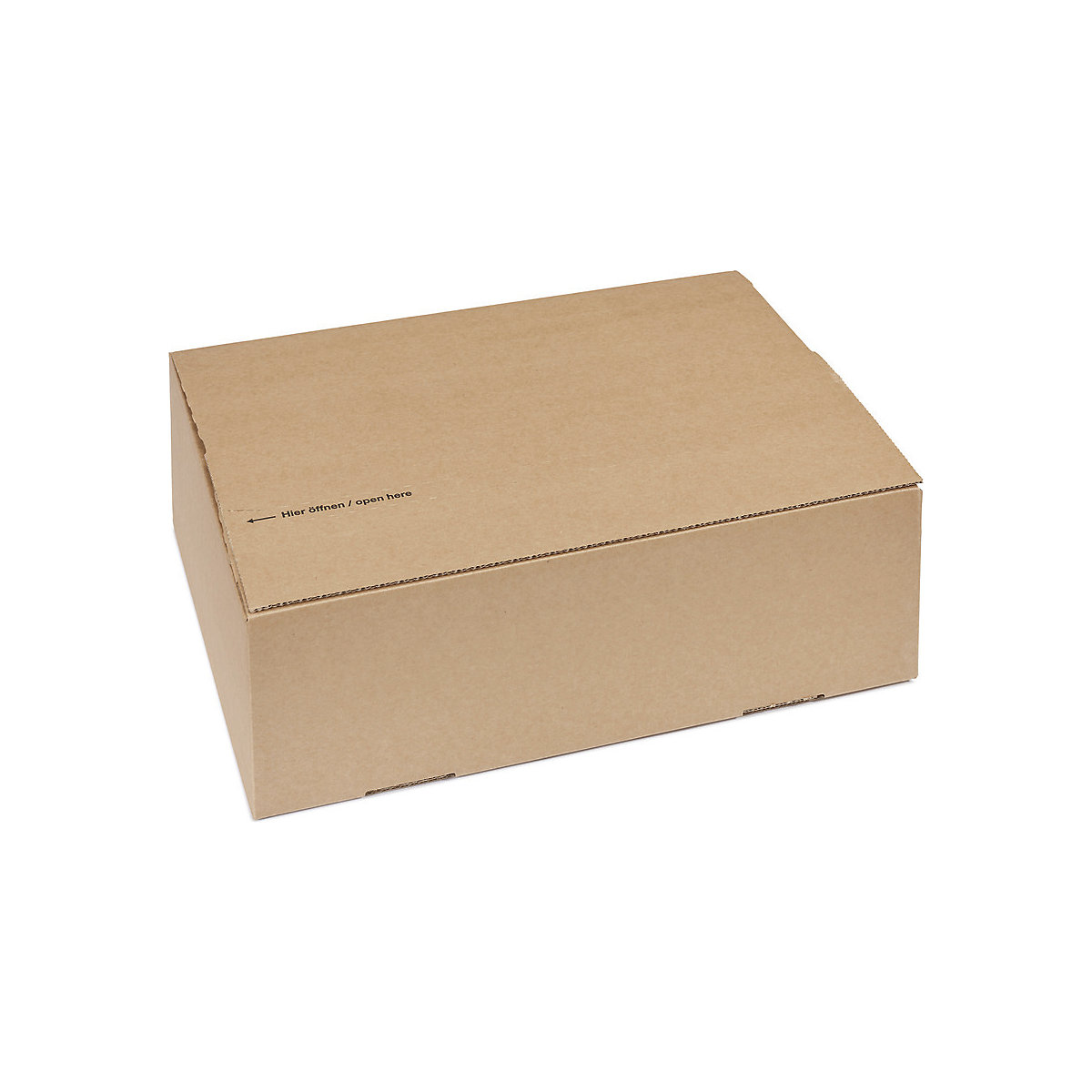Carton Speedbox Plus – flow, simple cannelure, L x l x h 385 x 290 x 120 mm, à partir de 10 pièces-2