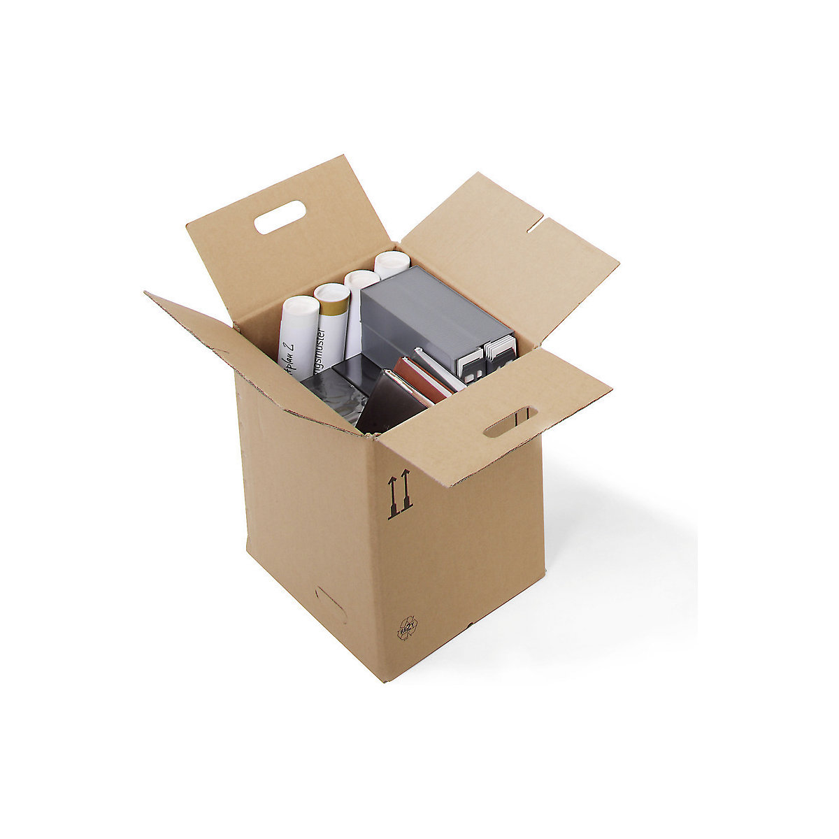 Caisse carton stockage-archivage (Illustration du produit 2)-1