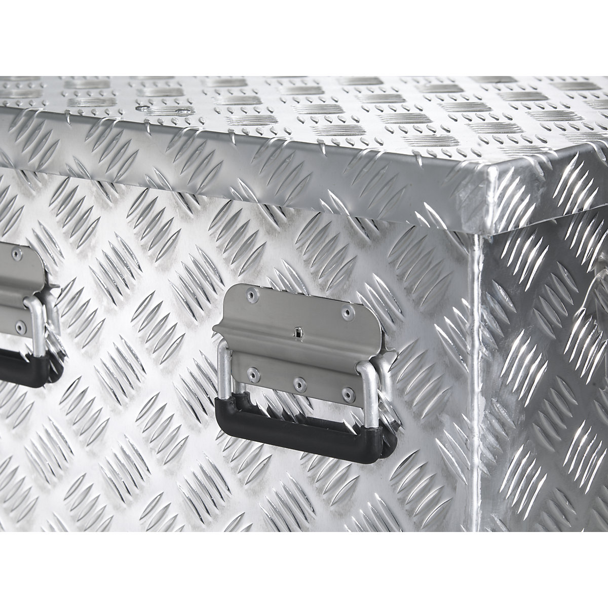 Contenitore per il trasporto in alluminio in lamiera zigrinata (Foto prodotto 6)-5