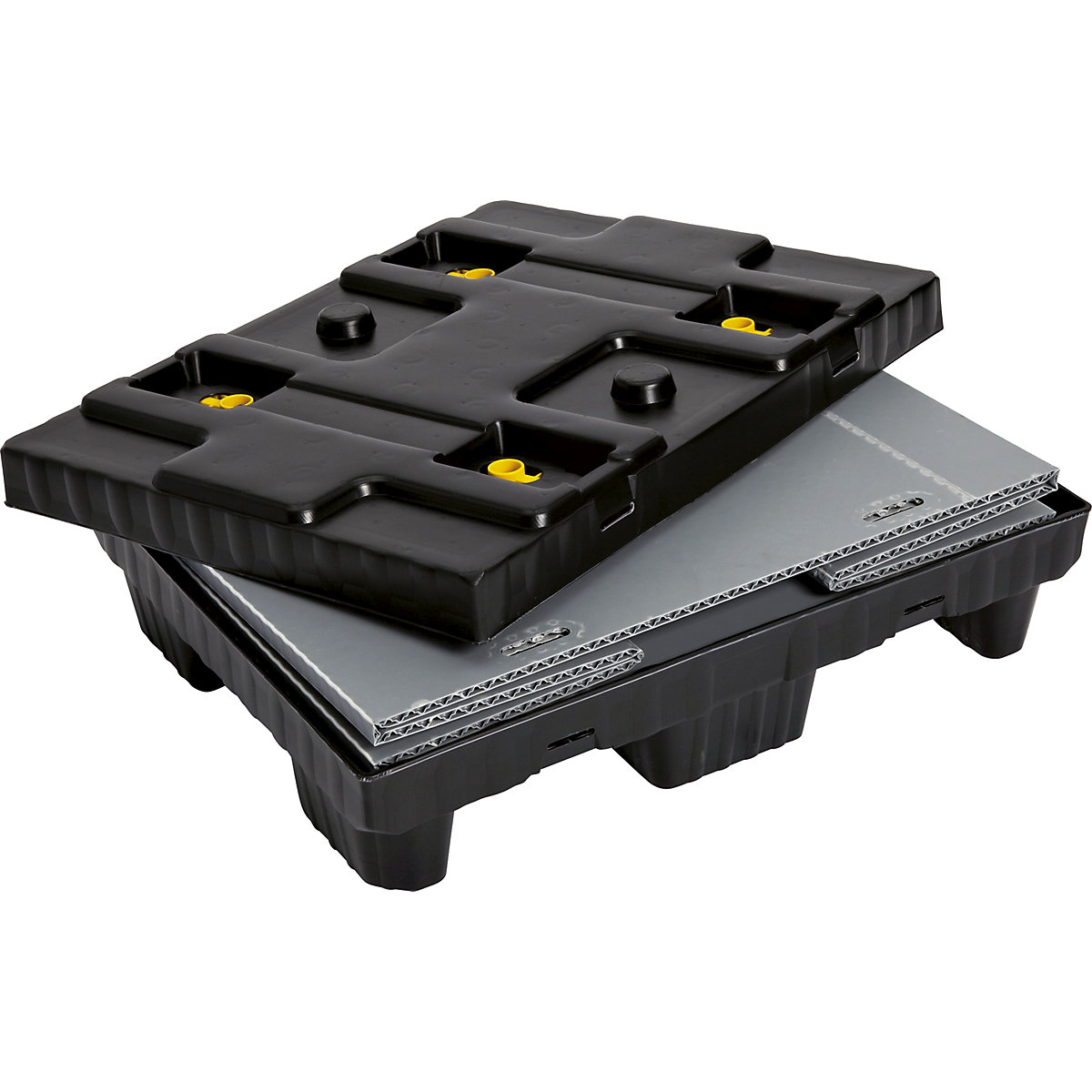 Contenitore a pallet, pieghevole (Foto prodotto 3)-2