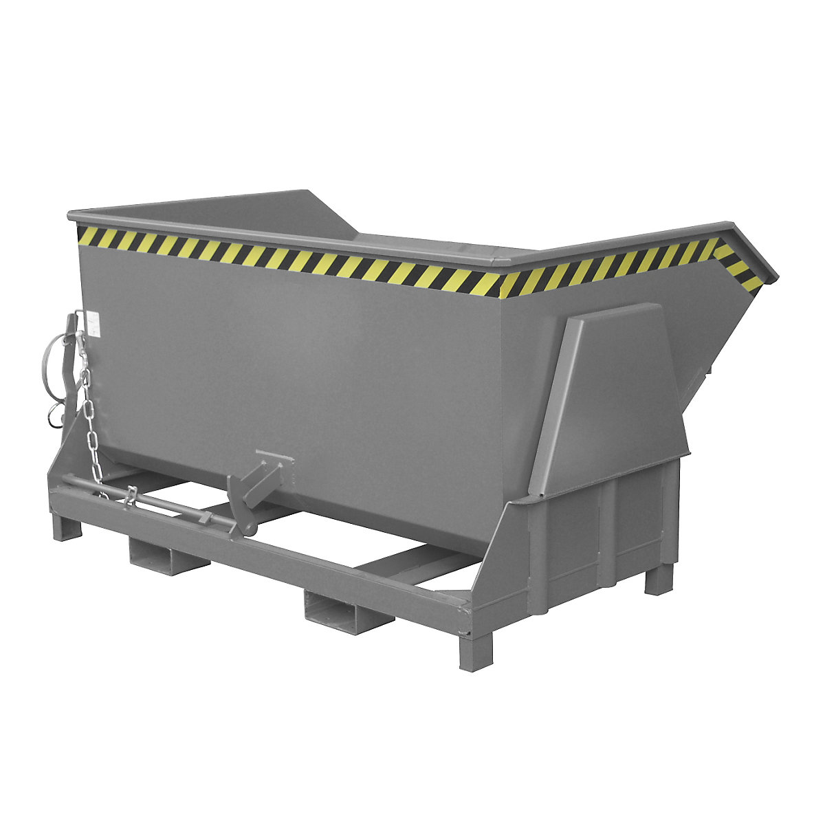 Cassone ribaltabile, altezza d'ingombro standard, senza carrello – eurokraft pro
