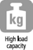 High maximum load