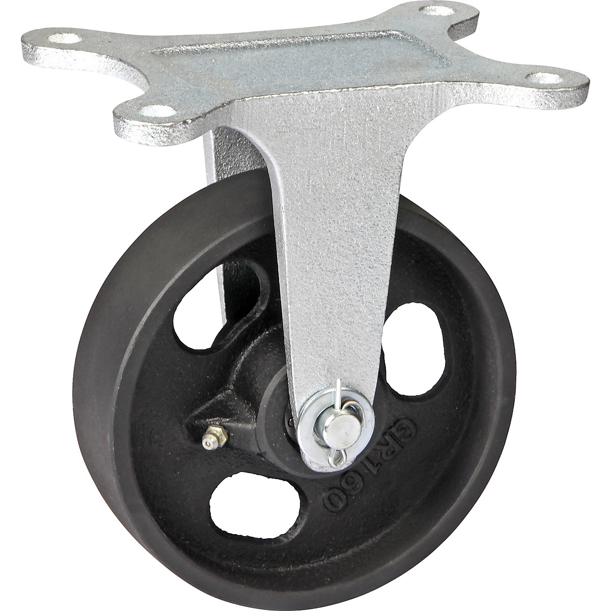 Grey cast iron wheel, annealed cast iron housing