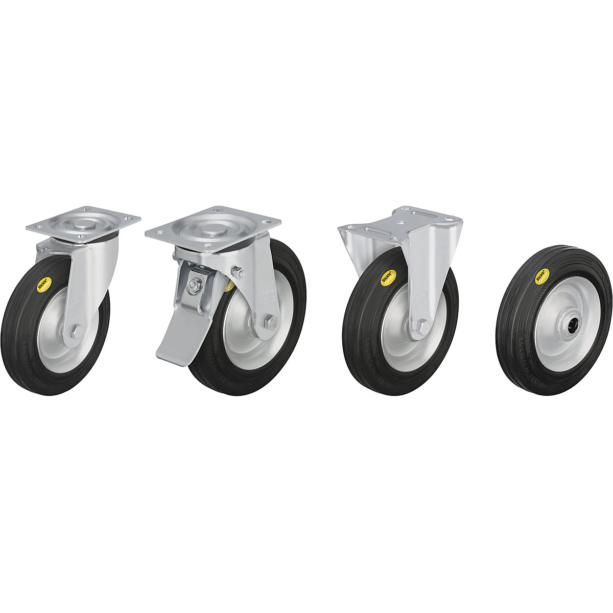Two component solid rubber tyre (Product illustration 3)-2