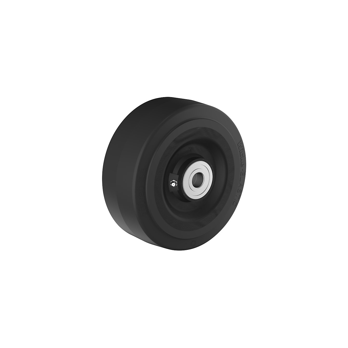 Elastic solid rubber wheel Wicke ball bearings kaiserkraft