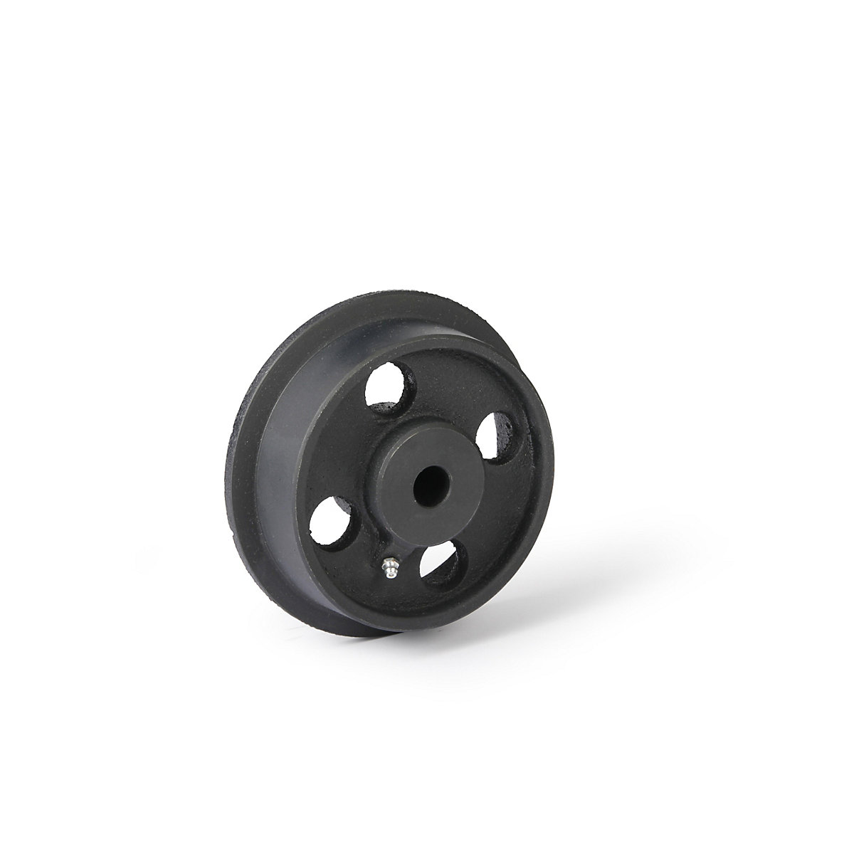 Grey cast iron wheel with flange, plain bearings, wheel Ø with flange 175 mm-6