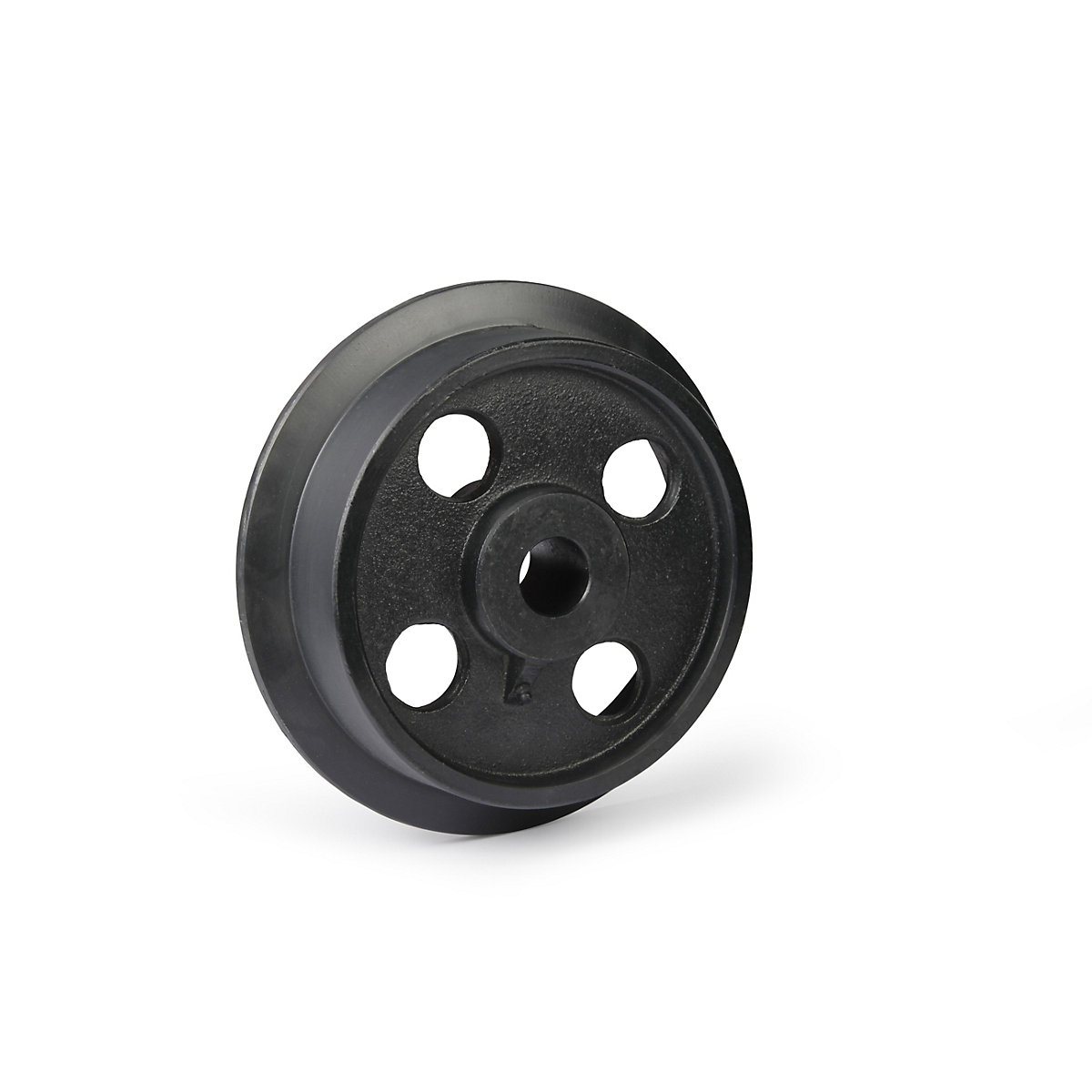 Grey cast iron wheel with flange, plain bearings, wheel Ø with flange 300 mm-8