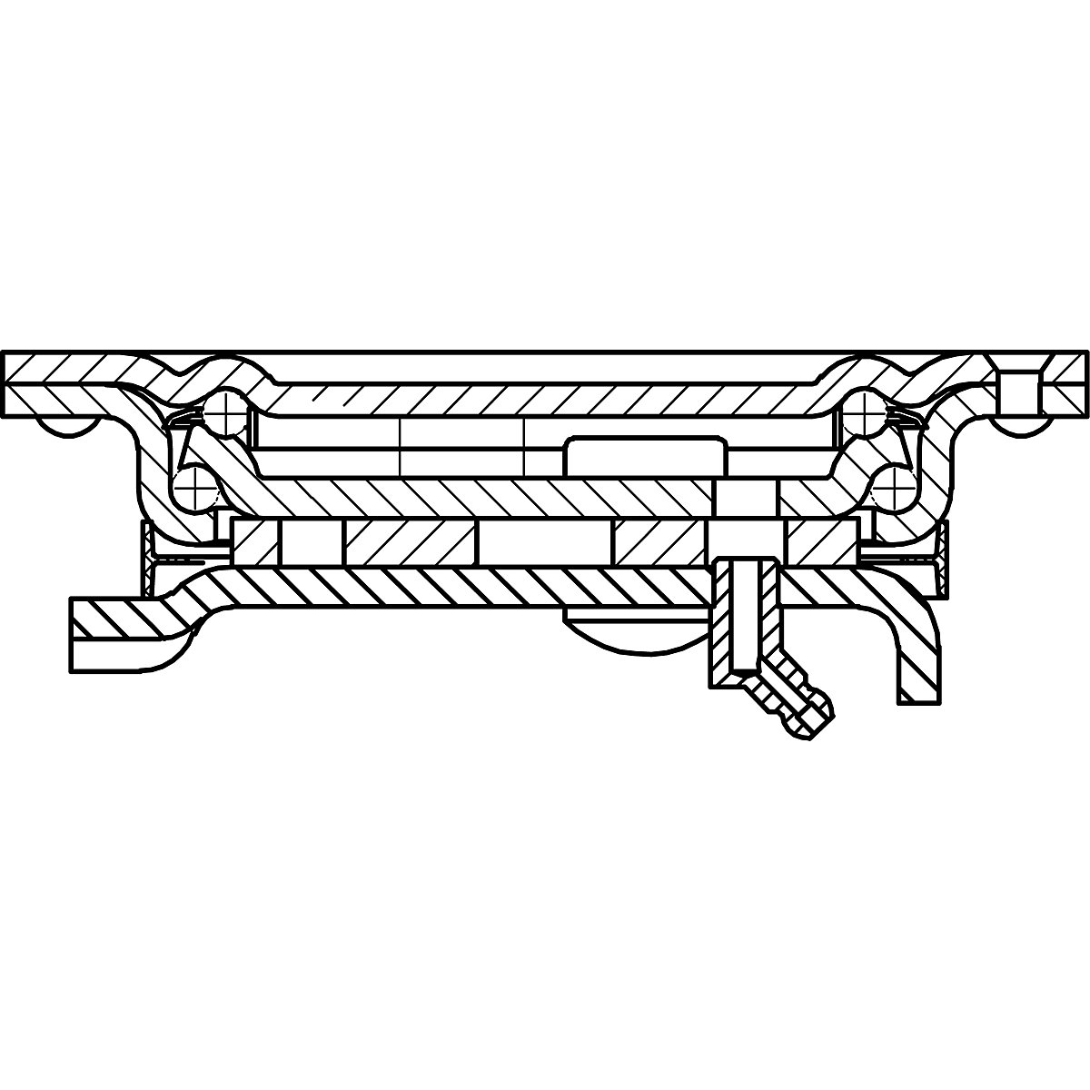 PU wheel on aluminium rim – Proroll (Product illustration 3)-2