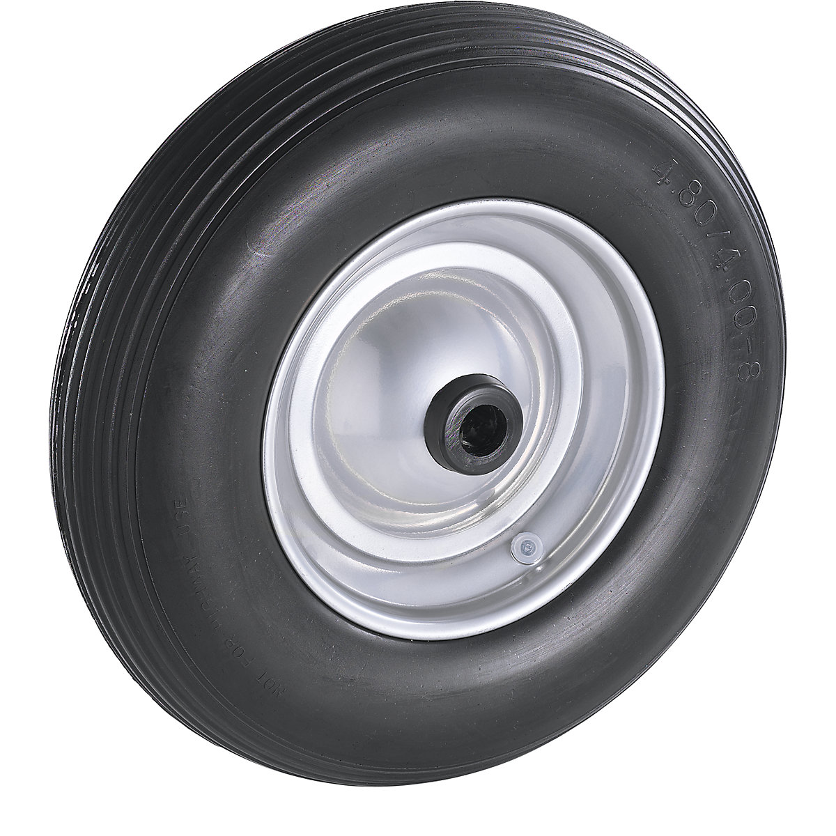 PU wheel, puncture proof, roller bearings, wheel Ø x width 400 x 100 mm-2