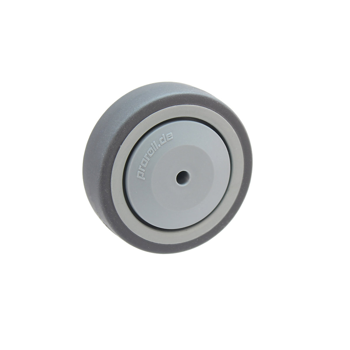 Rubber tyre, thermoplastic – Proroll, ball bearings, wheel Ø x width 100 x 32 mm-3