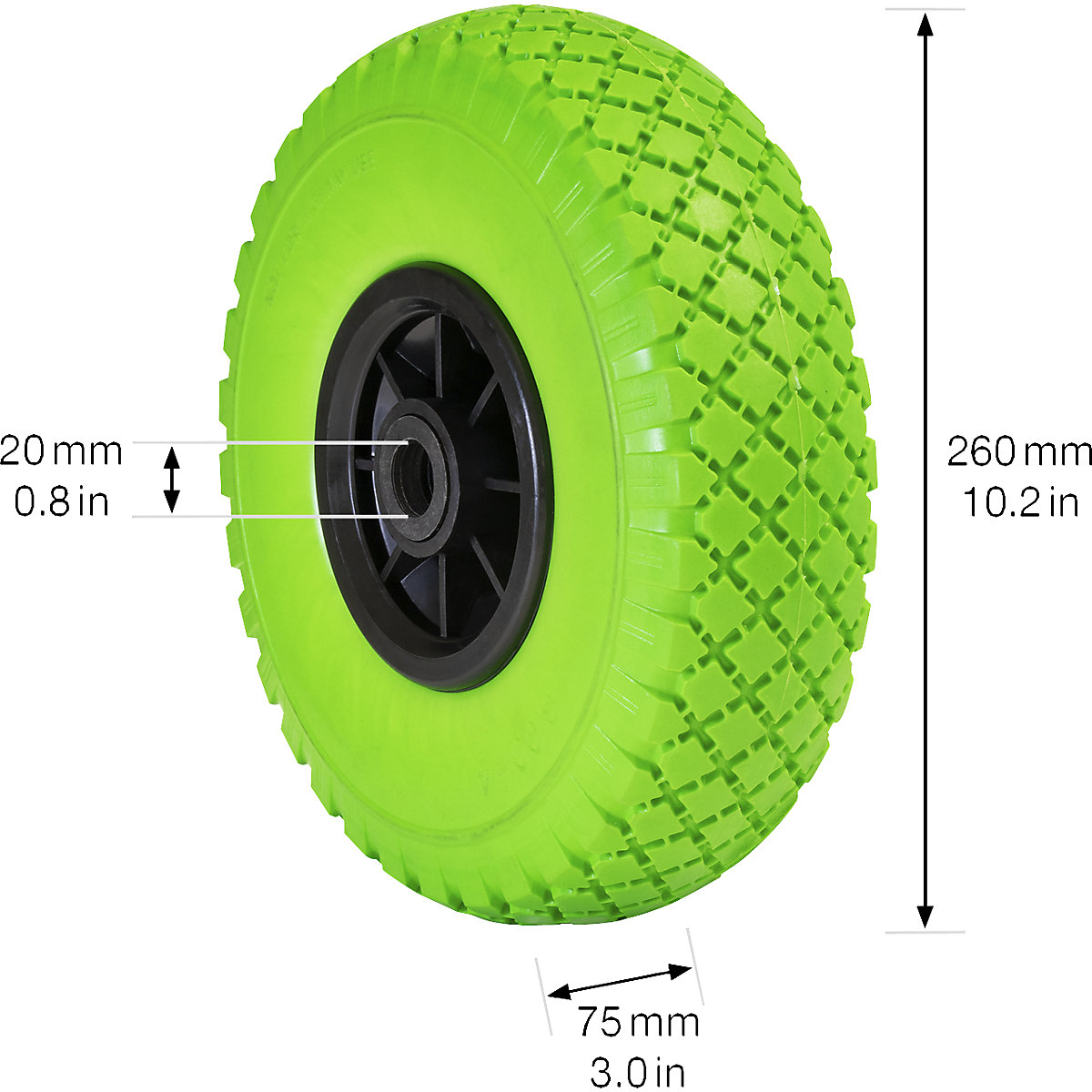 Wheel, puncture proof – Wagner (Product illustration 2)-1