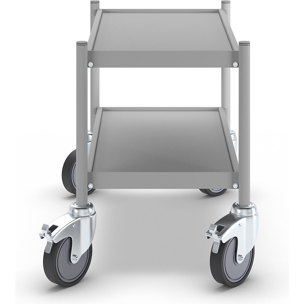 Beistellwagen, Tragfähigkeit 150 kg eurokraft pro (Produktabbildung 3)-2