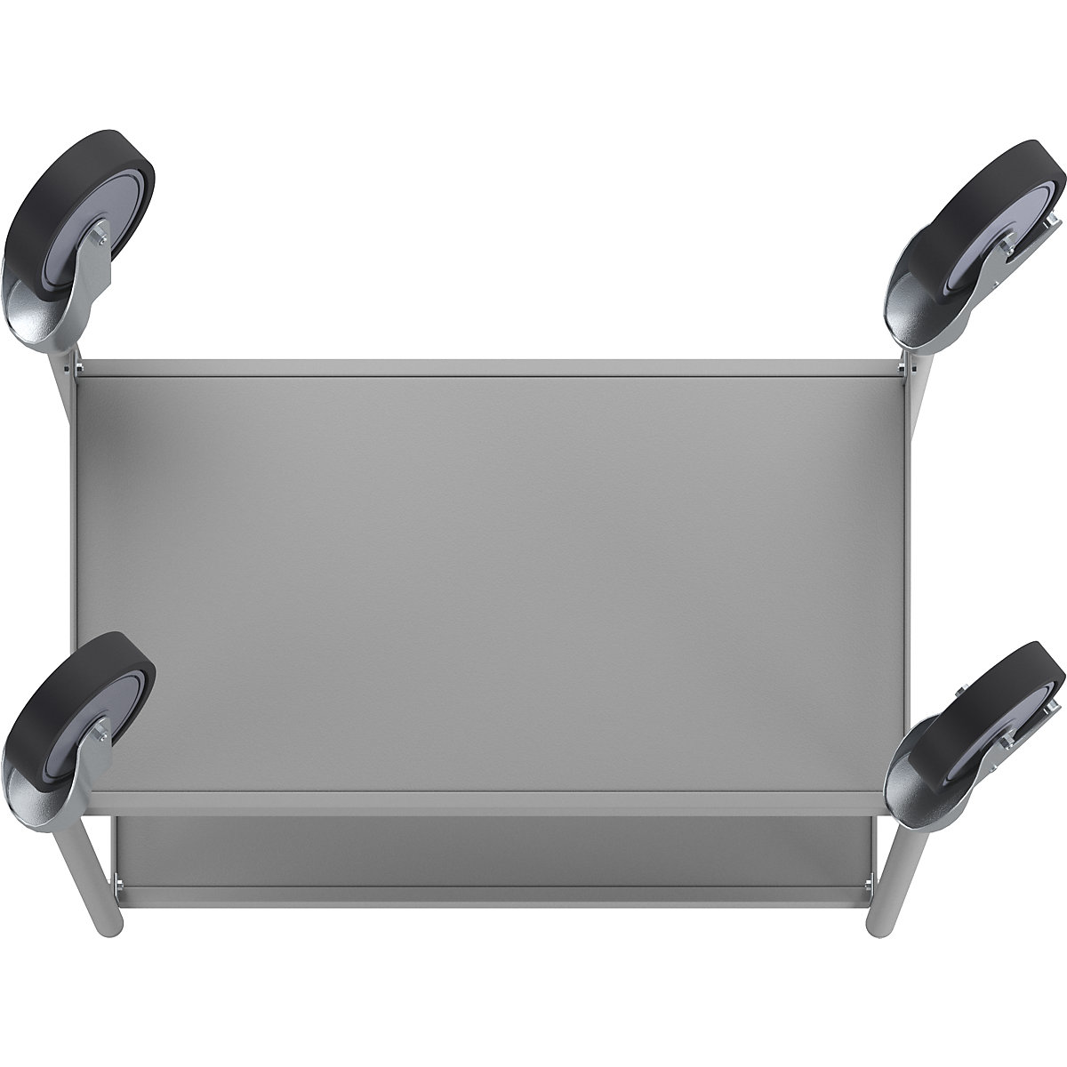 Beistellwagen, Tragfähigkeit 150 kg eurokraft pro (Produktabbildung 5)-4