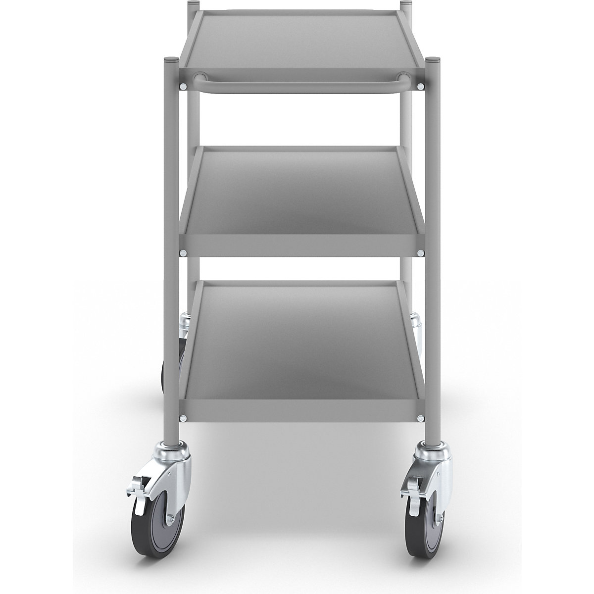Beistellwagen, Tragfähigkeit 150 kg eurokraft pro (Produktabbildung 3)-2
