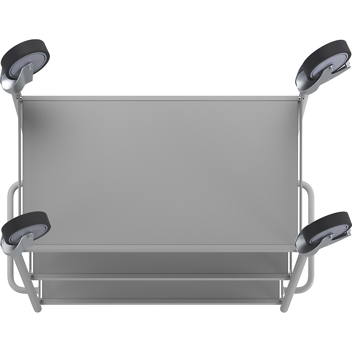Beistellwagen, Tragfähigkeit 150 kg eurokraft pro (Produktabbildung 5)-4