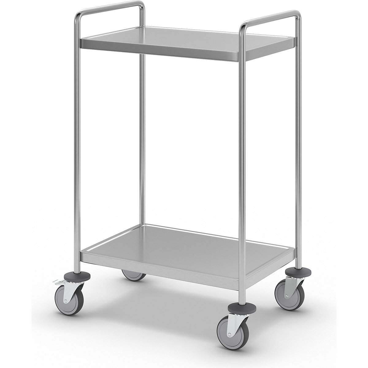 Edelstahl-Etagenwagen, verschweißt Kongamek (Produktabbildung 6)-5