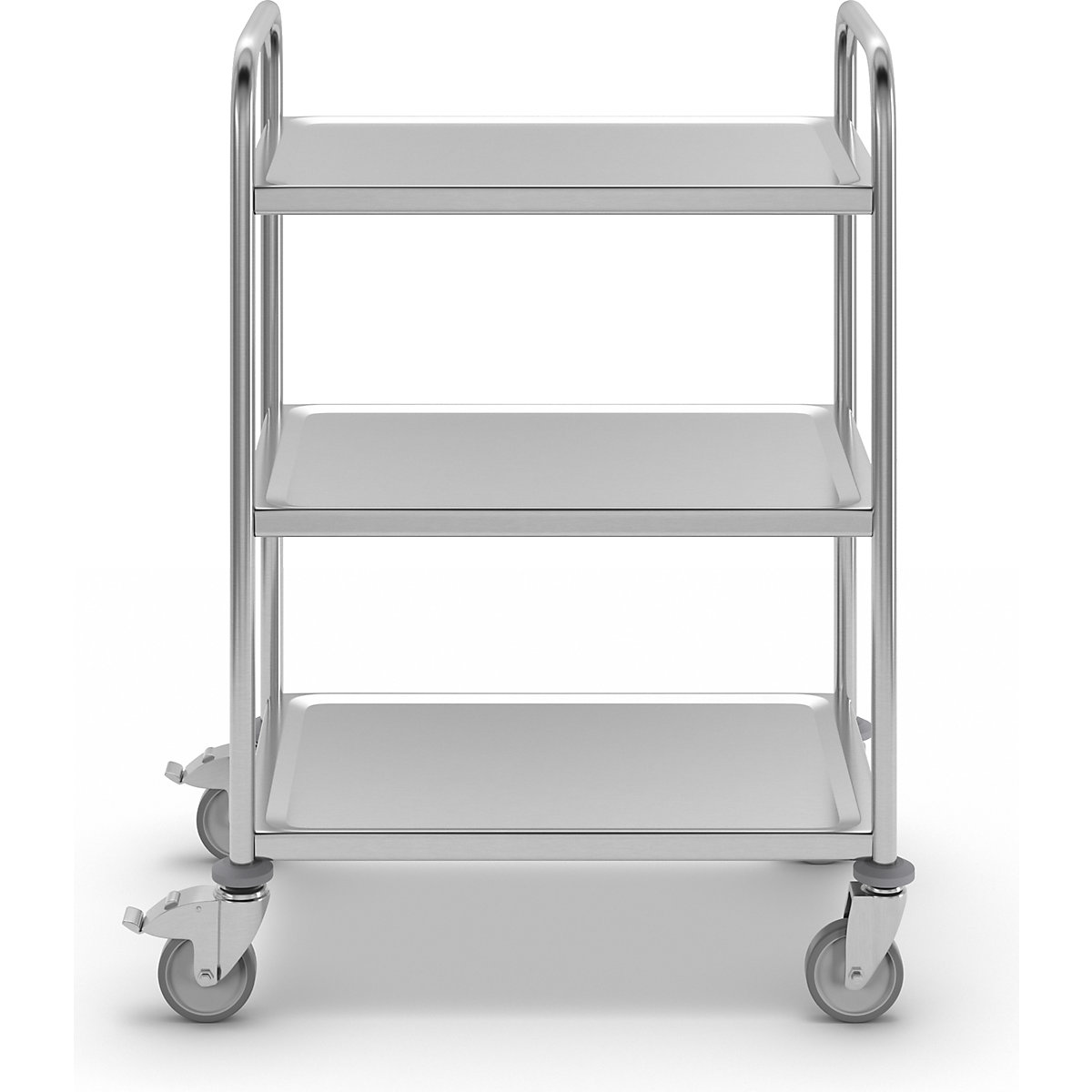 Edelstahl-Servierwagen (Produktabbildung 2)-1