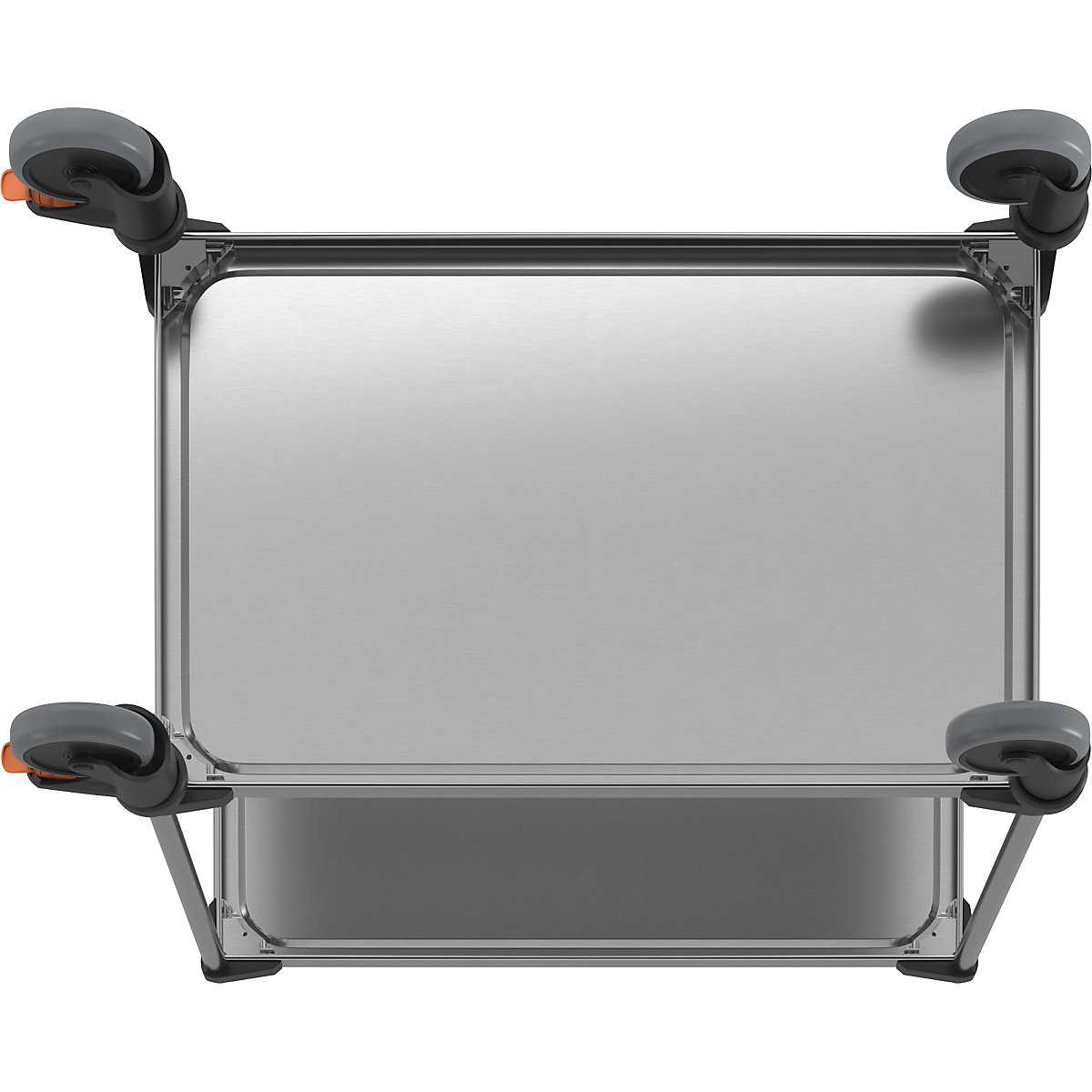 Servierwagen aus Edelstahl (Produktabbildung 7)-6