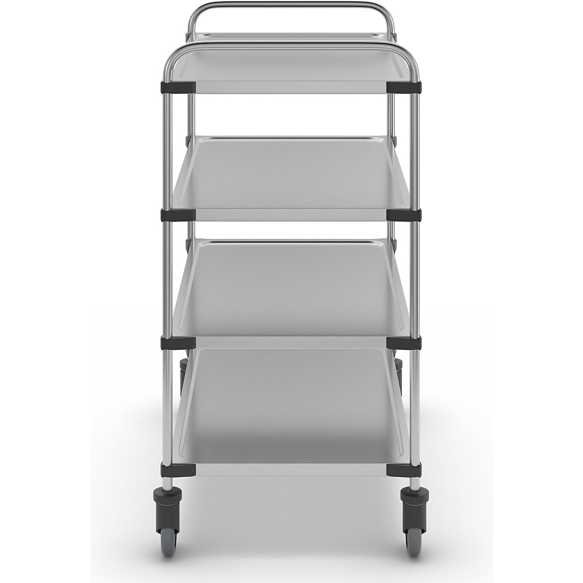 Servierwagen aus Edelstahl (Produktabbildung 4)-3