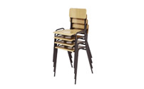 Stacking chair, beech plywood
