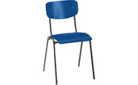 Wooden stacking chair, classic design