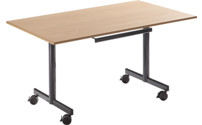 Table with folding top, mobile