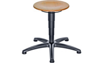 Industrial stool with gas lift height adjustment