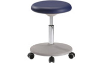 Laboratory stool, height adjustment range 460 - 650 mm