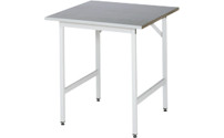 Work table, height adjustable