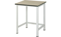 Workshop table, height adjustable