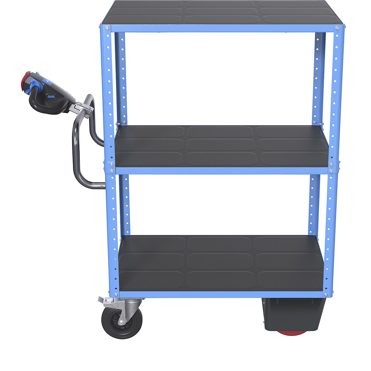 Chariot à tablettes CustomLine à entraînement électrique – eurokraft pro (Illustration du produit 7)-6