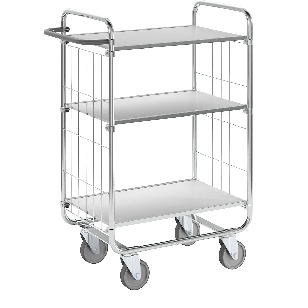 Chariot à tablettes galvanisé &ndash; Kongamek