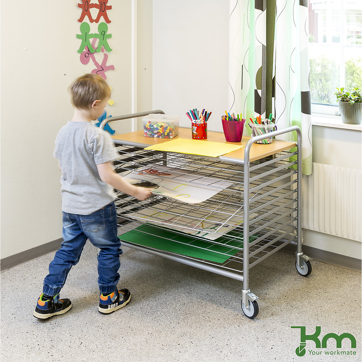 Chariot de séchage professionnel – Kongamek (Illustration du produit 2)-1