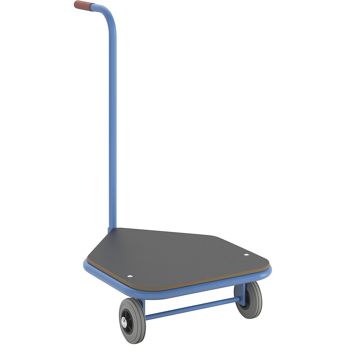 Chariot à col de cygne, force 100 kg – eurokraft pro (Illustration du produit 6)-5