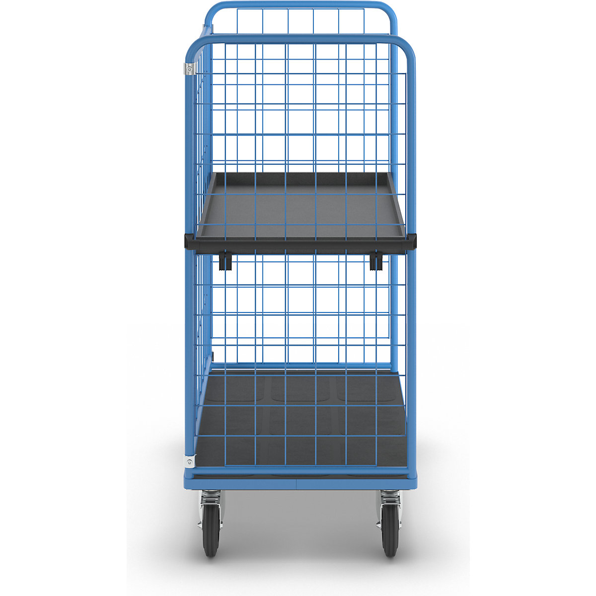 Chariot à tablettes à trois côtés grillagés – eurokraft pro (Illustration du produit 64)-63