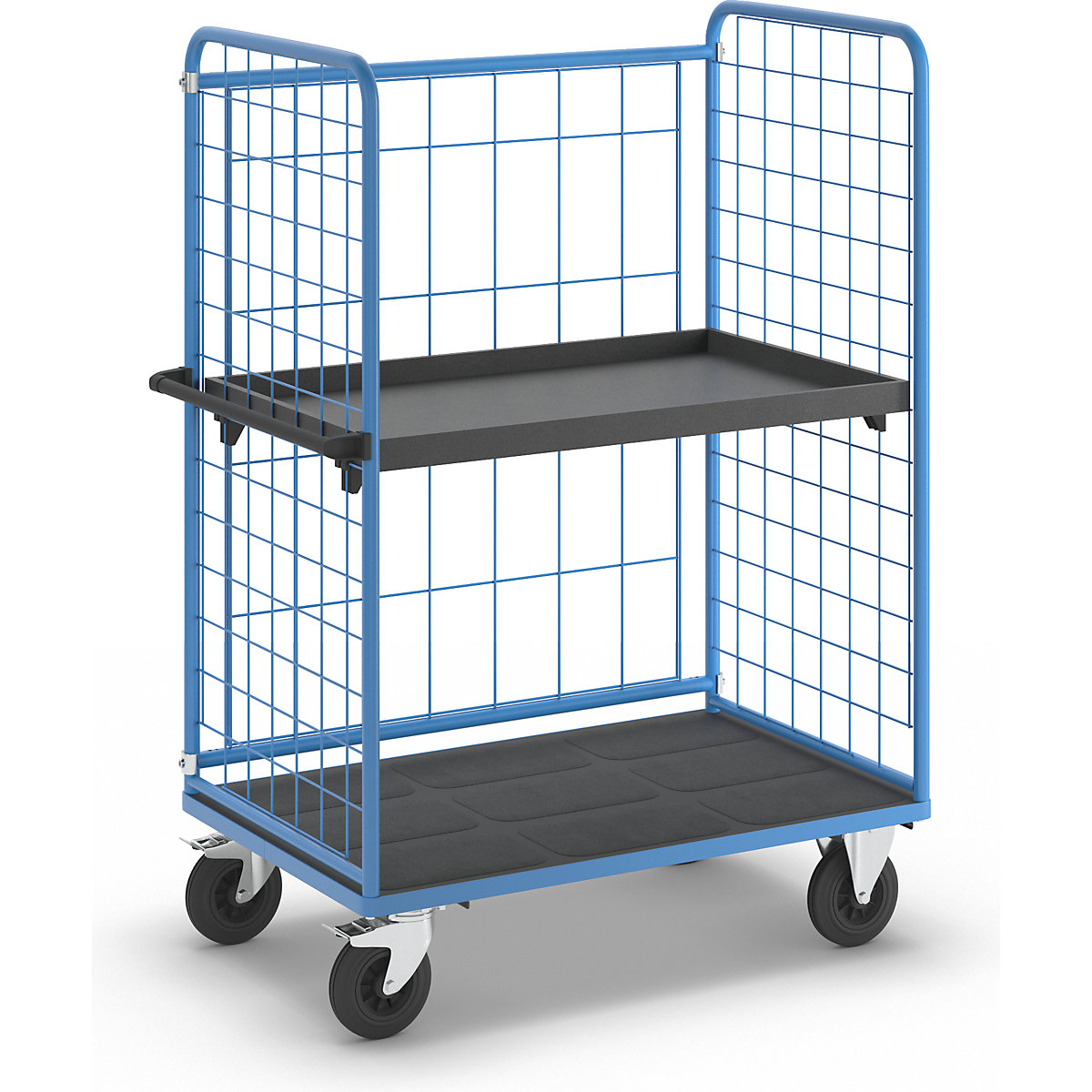 Chariot à tablettes à trois côtés grillagés – eurokraft pro (Illustration du produit 12)-11