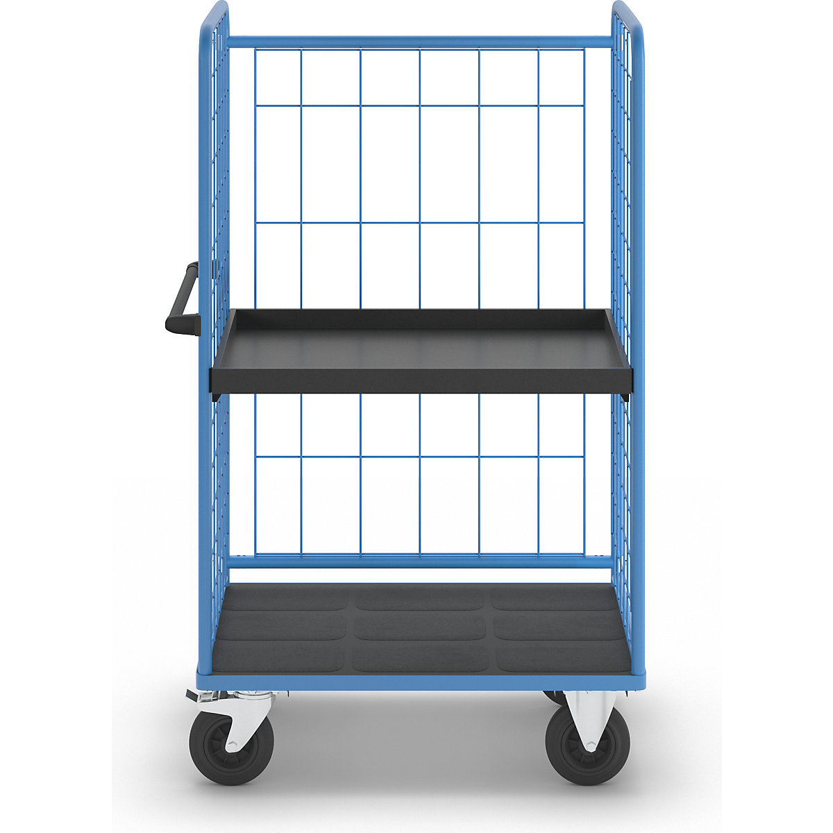 Chariot à tablettes à trois côtés grillagés – eurokraft pro (Illustration du produit 22)-21