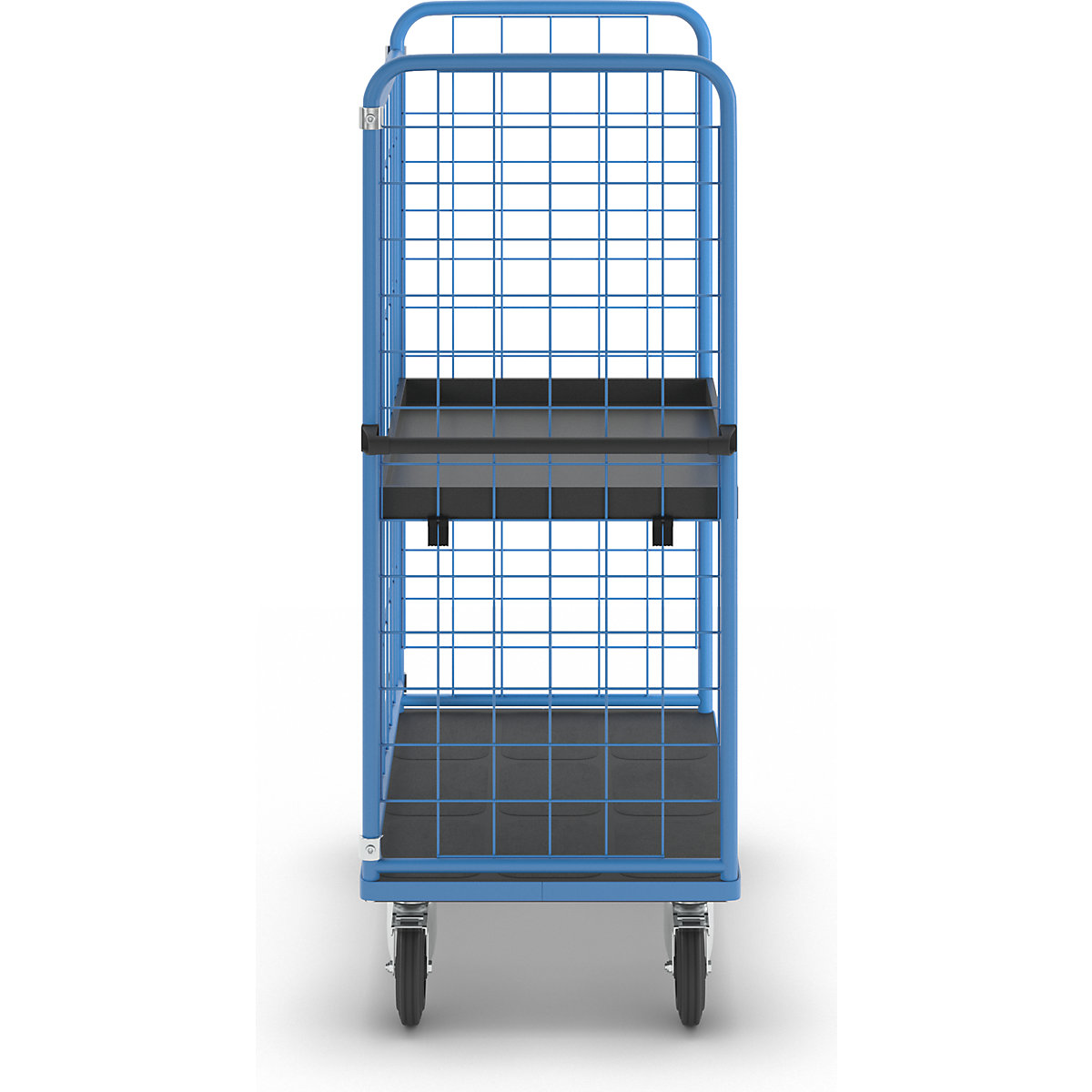 Chariot à tablettes à trois côtés grillagés – eurokraft pro (Illustration du produit 24)-23