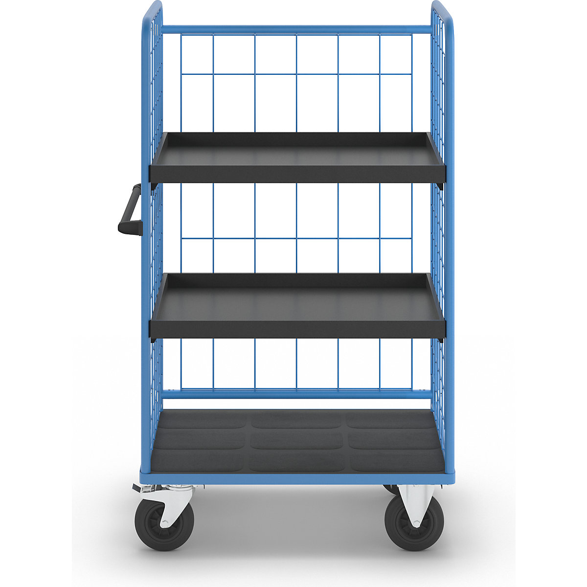 Chariot à tablettes à trois côtés grillagés – eurokraft pro (Illustration du produit 26)-25