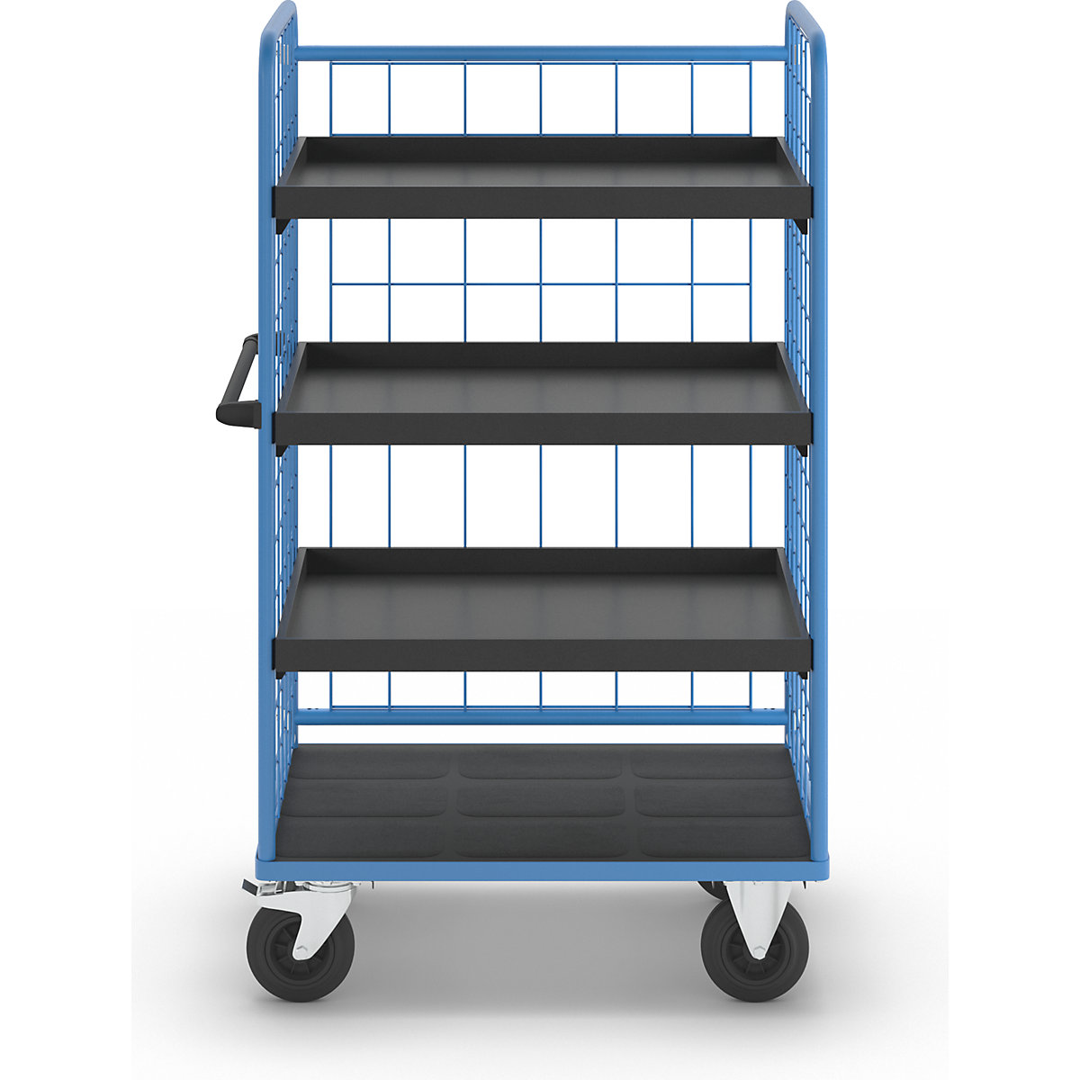 Chariot à tablettes à trois côtés grillagés – eurokraft pro (Illustration du produit 66)-65